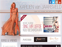 Tablet Screenshot of karlienvanjaarsveld.co.za